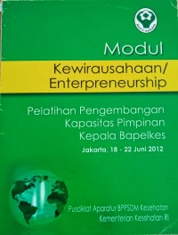 Image of MODUL KEWIRAUSAHAWAN/ ENTERPRENEURSHIP