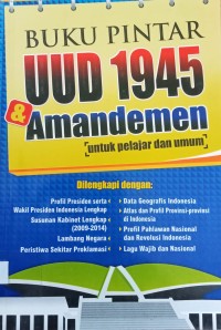 Image of UUD 1945 AMANDEMEN