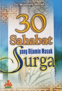 Image of 30 SAHABAT YANG DIJAMIN MASUK SURGA