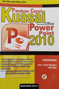 Image of PANDUAN CEPAT KUASI MICROSOFT OFFICE POWERPOINT 2010