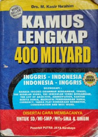Image of KAMUS LENGKAP EMPAT RATUS MILYARD: INGGRIS-INDONESIA, INDONESIA-iNGGRIS